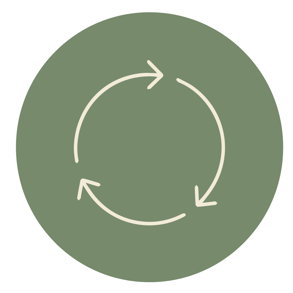 Adapt icon — a circular arrow loop, representing continuous learning and evolution